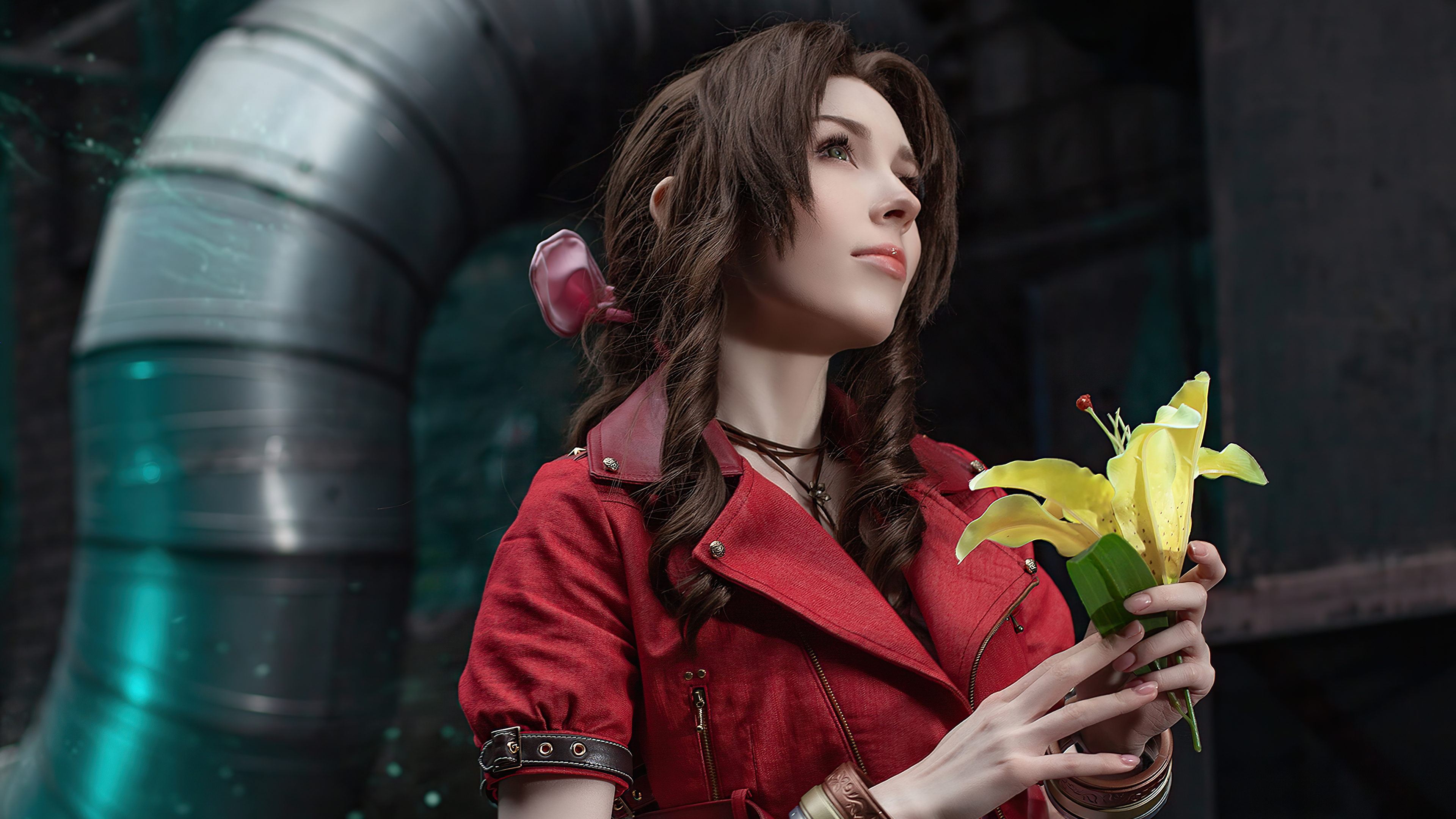640x960 Final Fantasy Aerith Gainsborough 5k iPhone 4 iPhone 4S HD 4k  Wallpapers Images Backgrounds Photos and Pictures