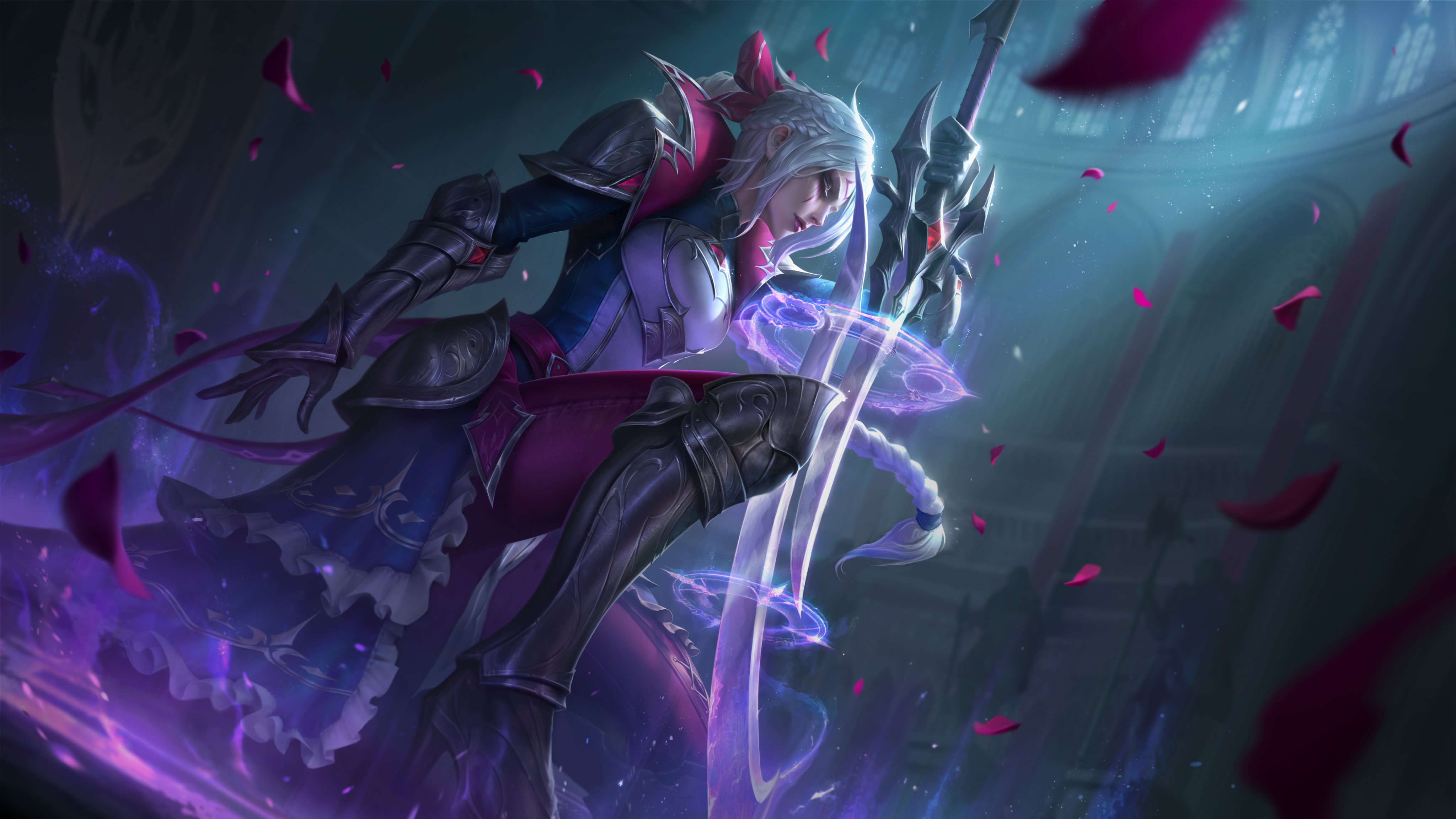 HD wallpaper Diana league Of Legends warrior fantasy art magic   Wallpaper Flare