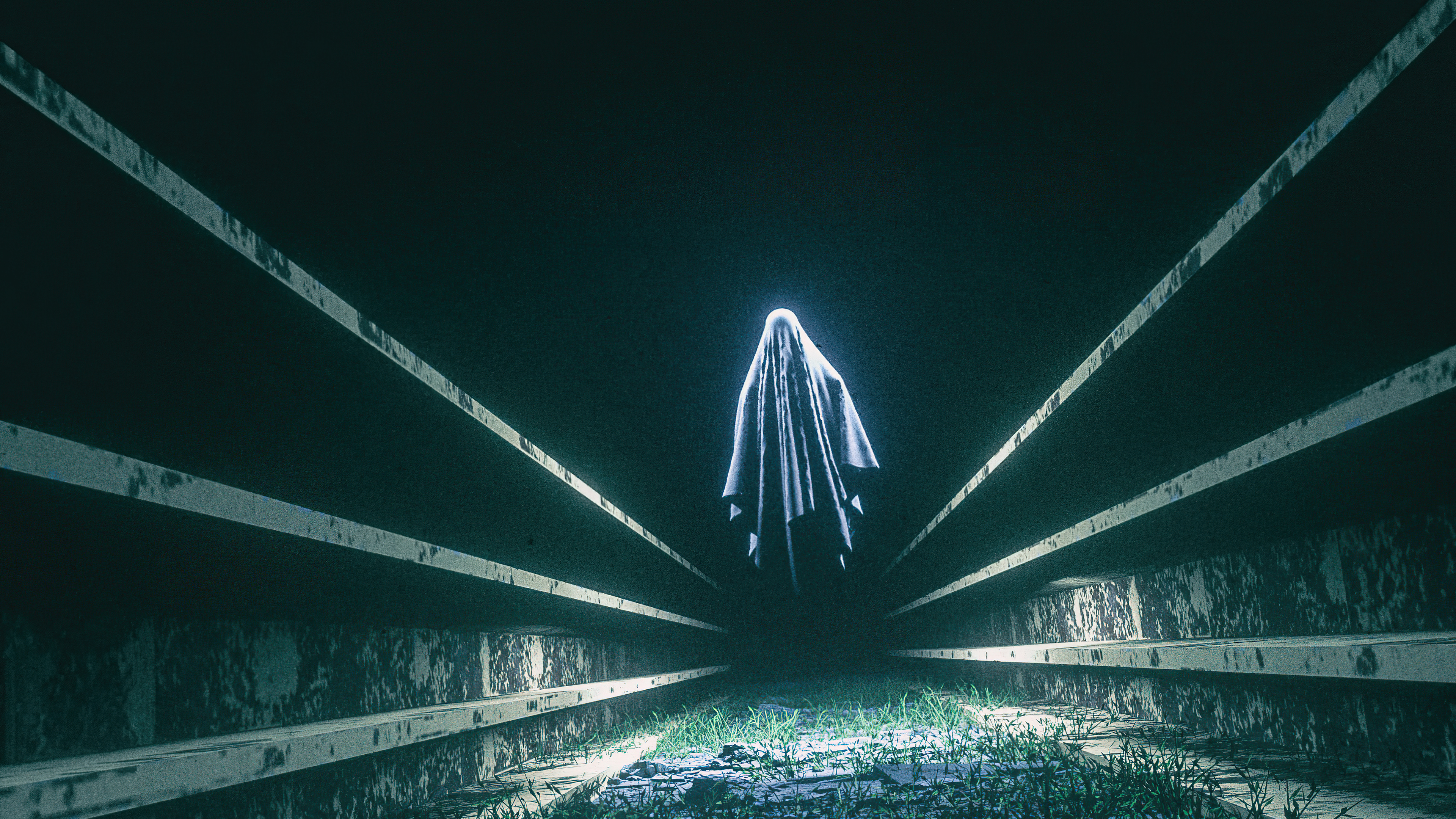 HD wallpaper 4K Witch Half moon Ghost  Wallpaper Flare