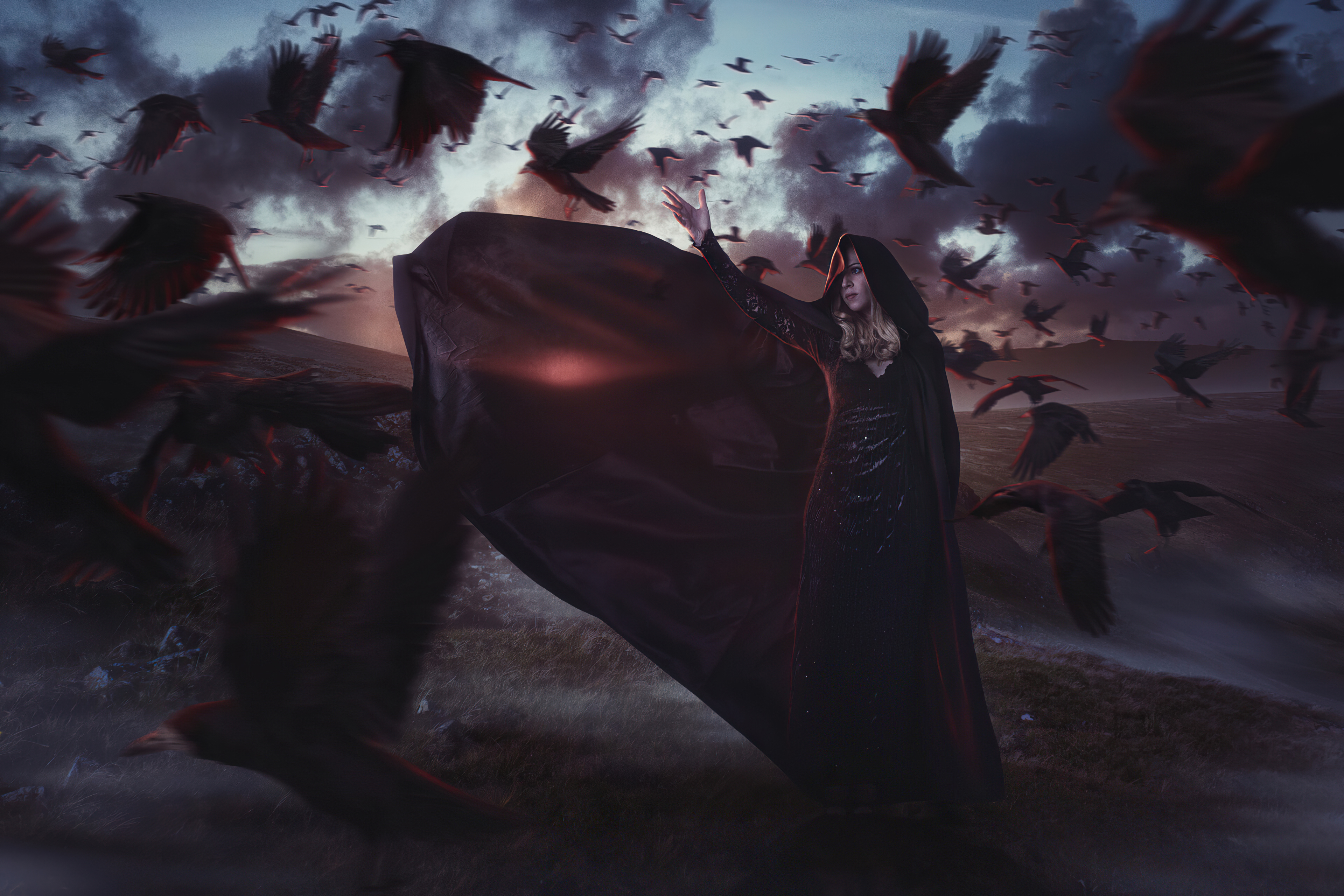 Black raven darkness birds art creative raven grunge HD wallpaper   Peakpx