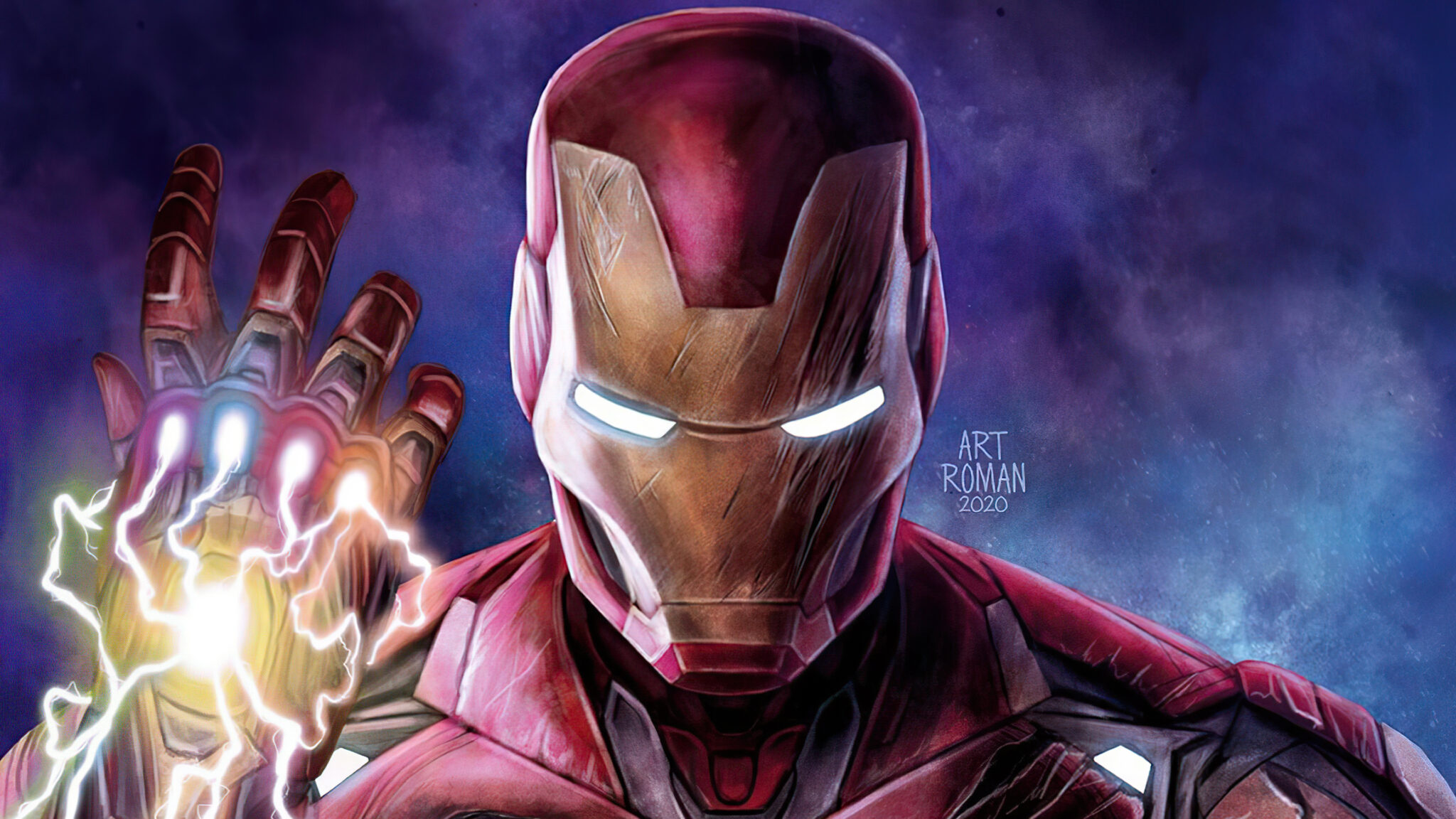 Iron Man Gauntlet 4k