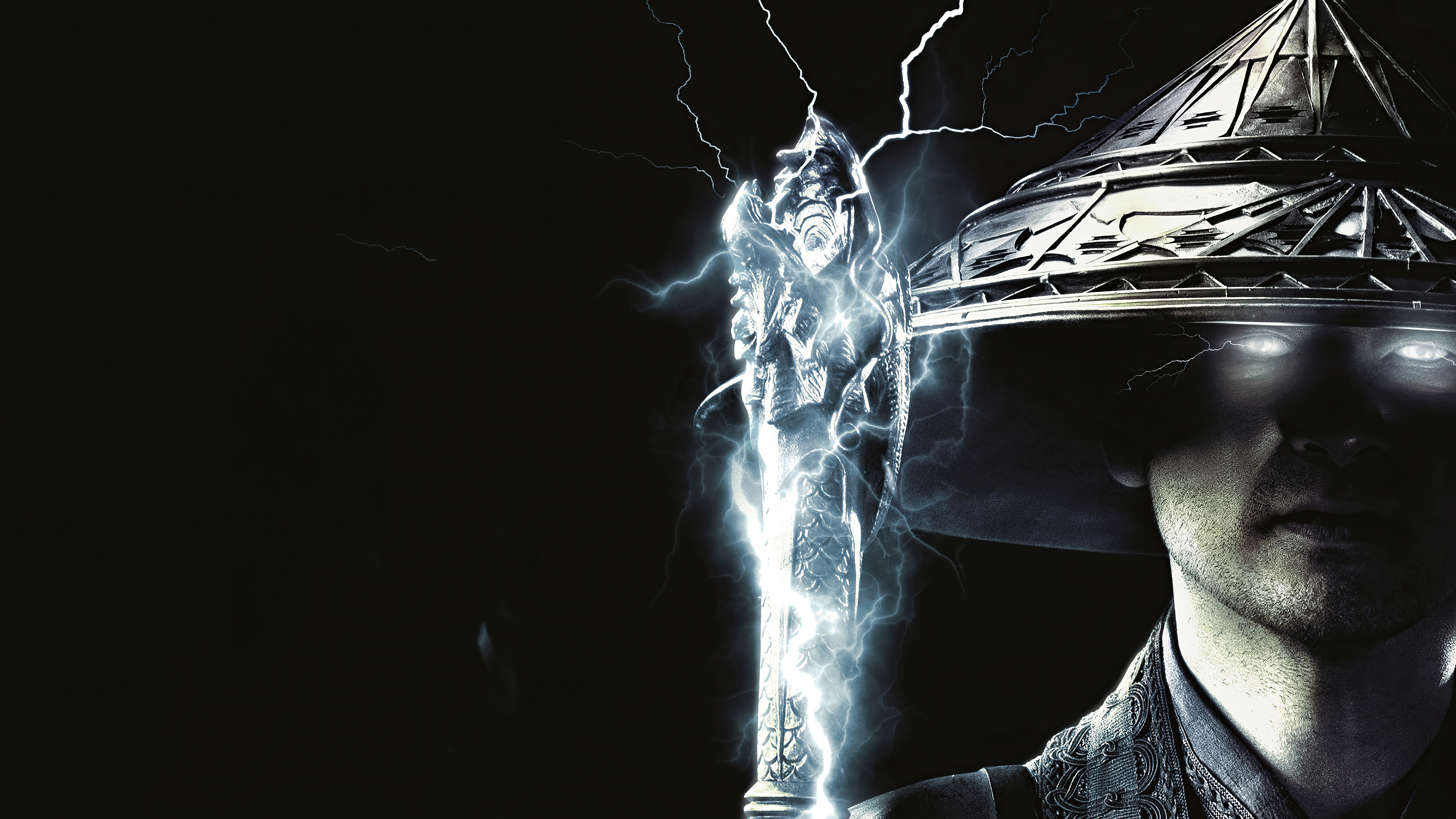 HD wallpaper lightning The game sparks Fighter Mortal Kombat Raiden   Wallpaper Flare