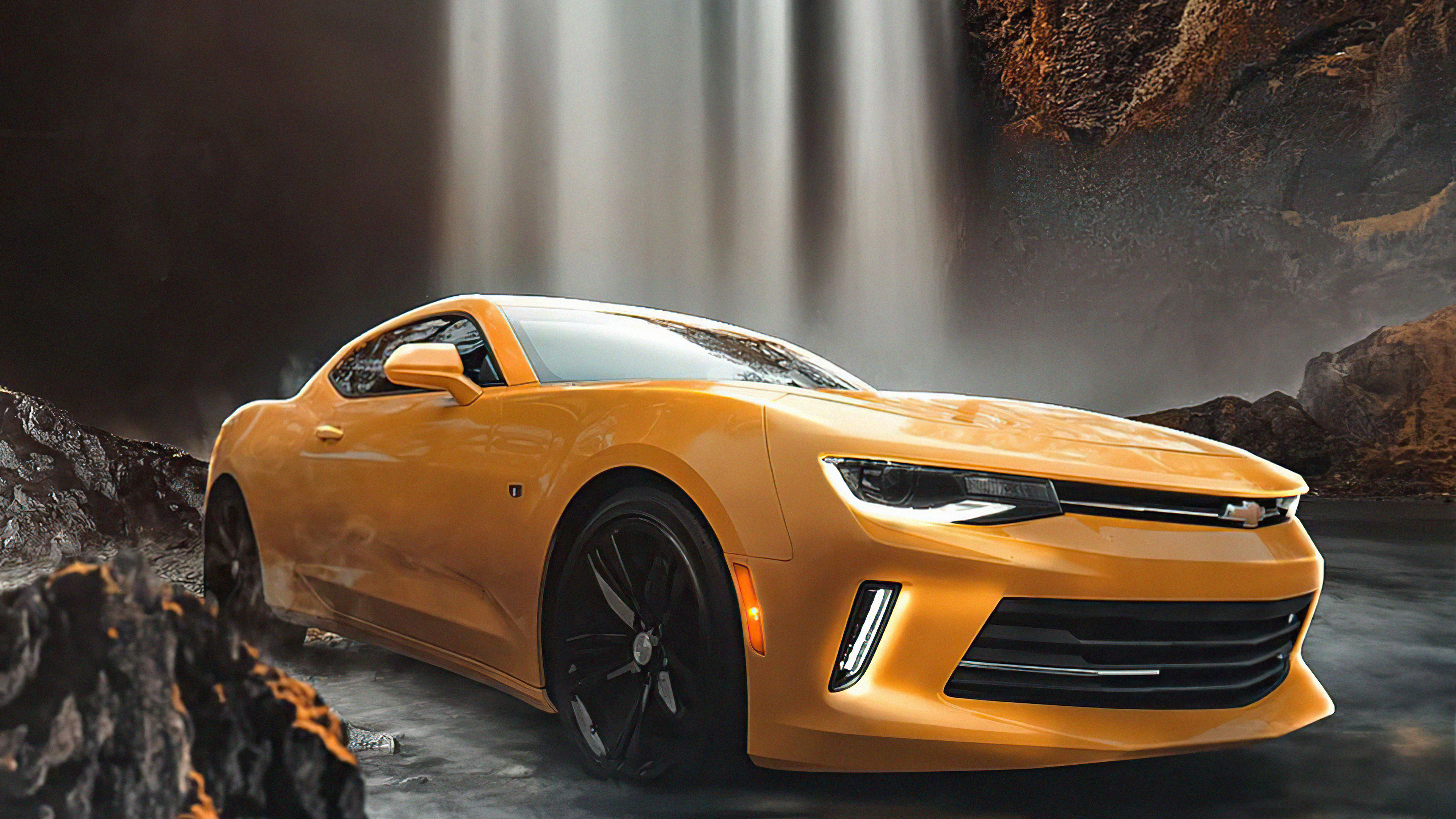 2560x1024 Chevy Camaro Black 4k 2560x1024 Resolution HD 4k Wallpapers  Images Backgrounds Photos and Pictures