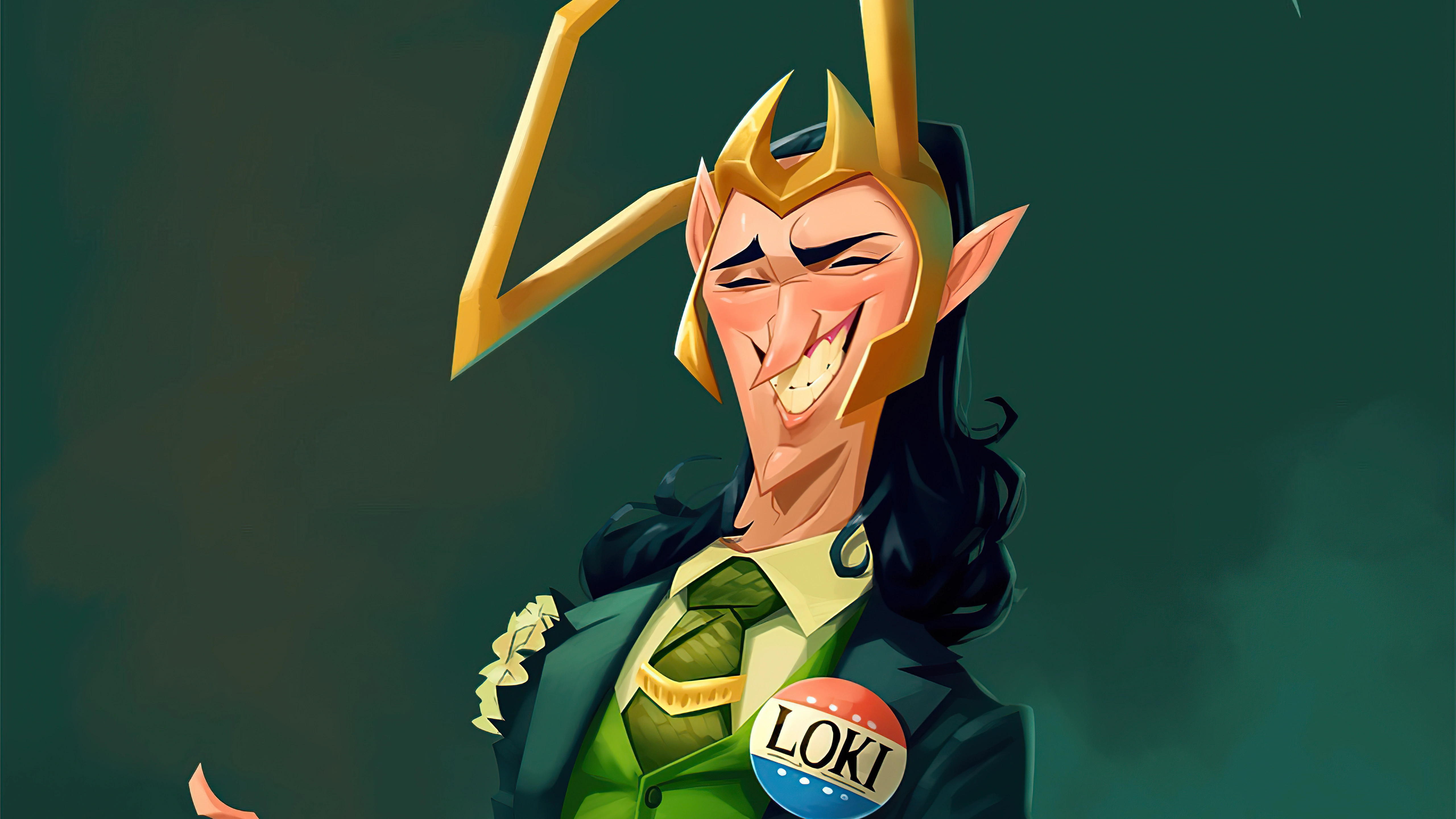 loki god of mischief cartoon 4k 1660586143