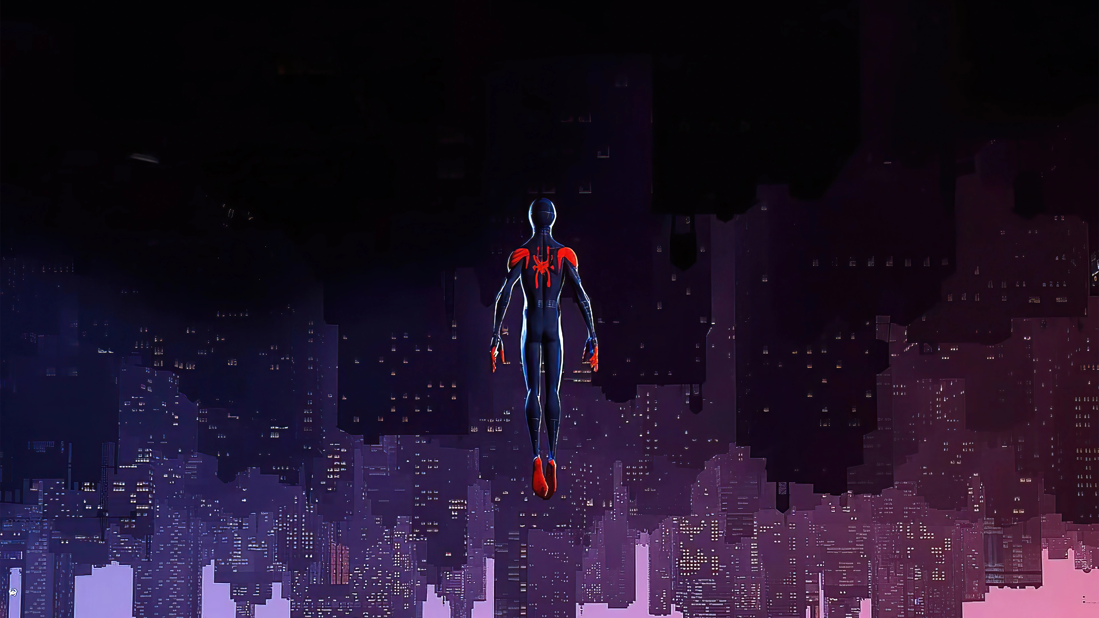 spider man jumping from heights 4k 1660480235