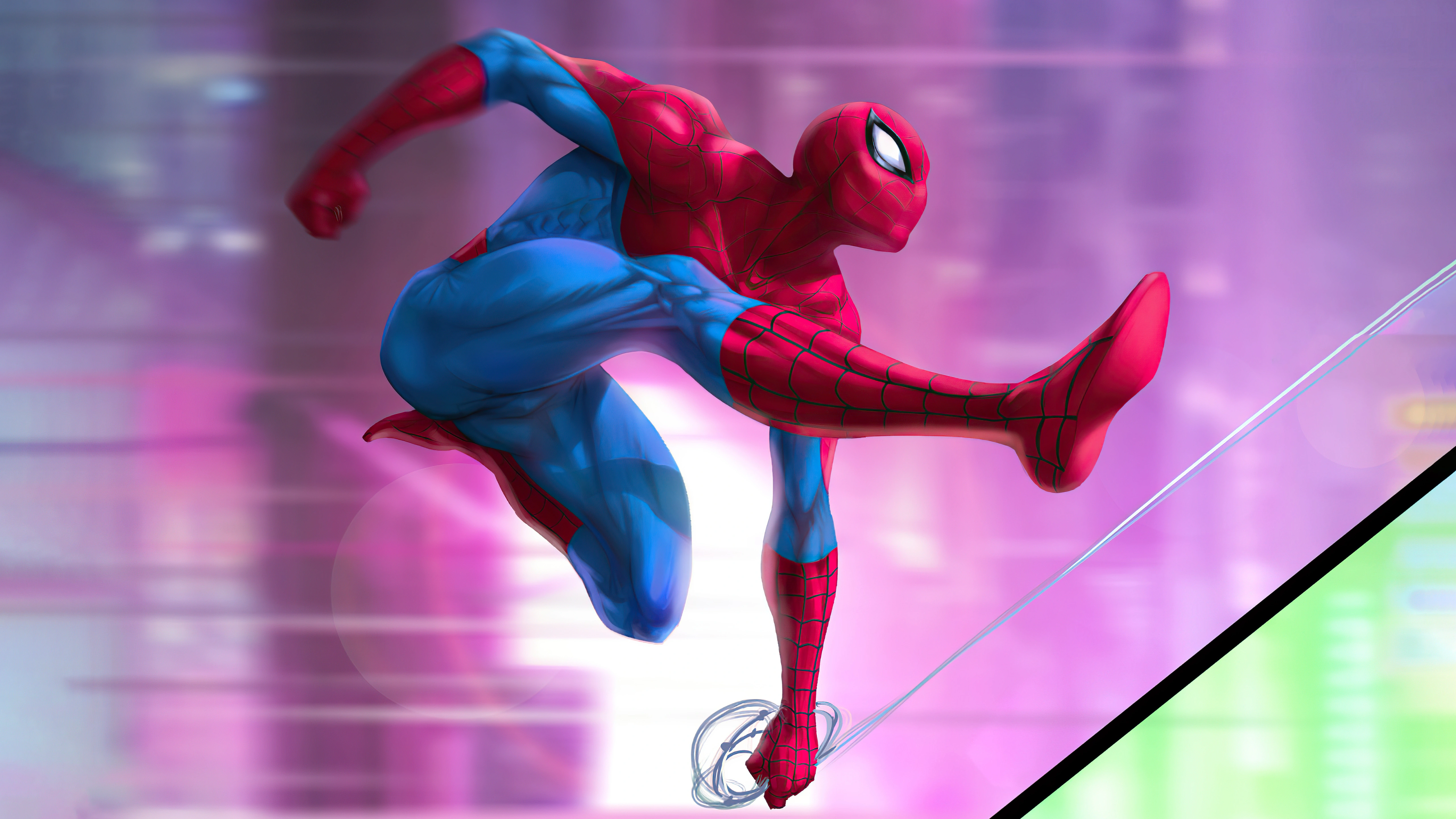 spiderman digital illustration 4k 1660480494