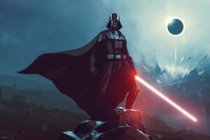4K Darth Vader With A Red Lightsaber 4k wallpapers Wallpapers - 4k ...