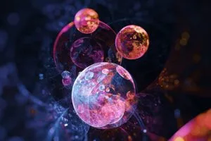 bubbles circles colorful abstraction 4k 1691670468