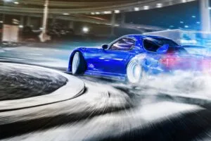 car sportscar drift speed racing 4k 1691828527