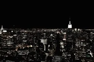dark city lights skyline 4k 1692180672