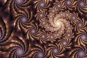fractal glow pattern abstraction purple 4k 1691756343