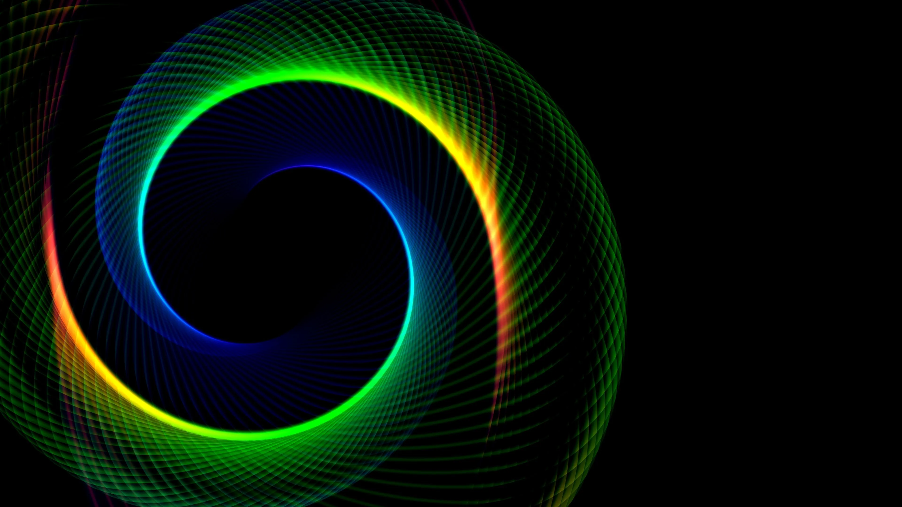 fractal spiral abstraction pattern endless colorful 4k 1691670468