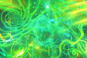 fractal tangled bright green abstraction 4k 1691589883