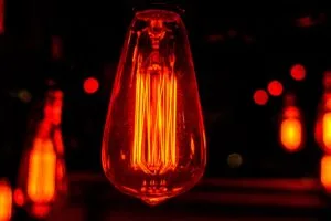 incandescent lamp light red 4k walpaper 1692029744