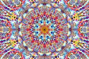 kaleidoscope pattern abstraction colorful 4k 1691686541