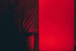 lamp red dark glow 4k 1692006754