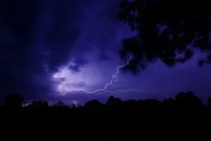lightning thunderstorm night dark sky 4k 1692006750