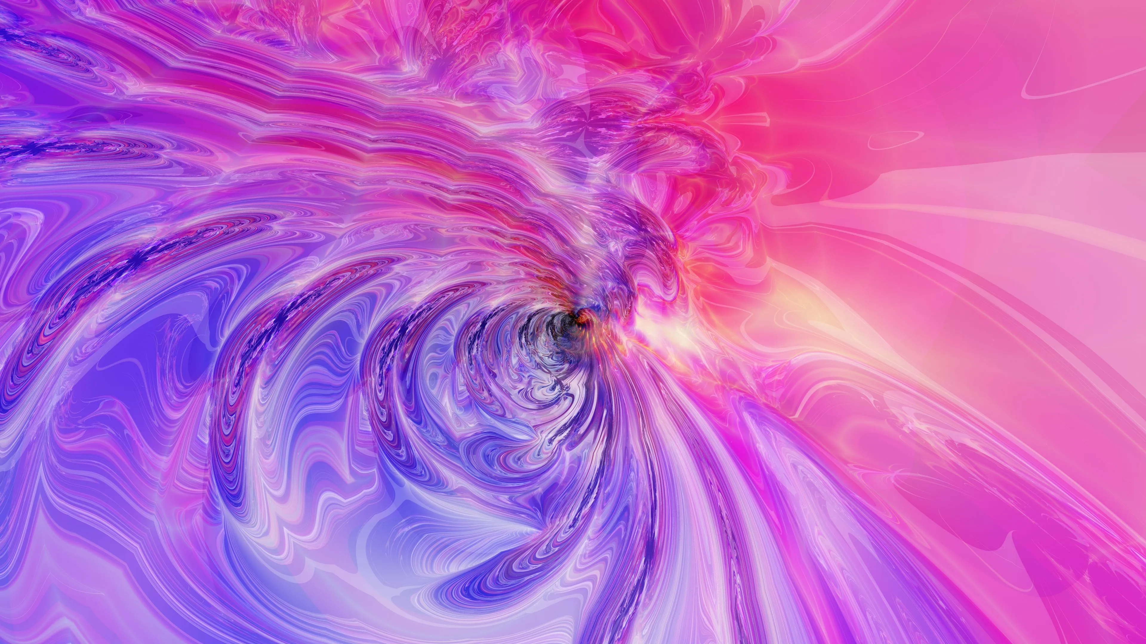 liquid waves abstraction purple 4k 1691767175