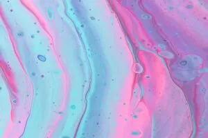 paint stains pink blue 4k 1691589888