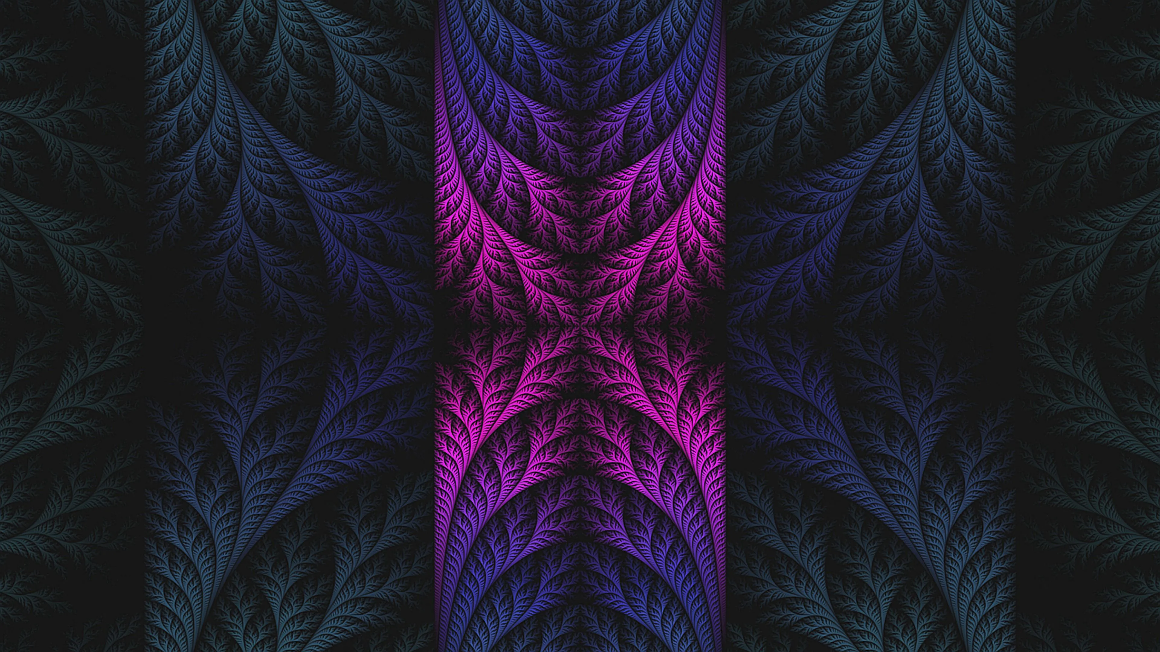 patterns abstraction texture purple fractal 4k 1691756347