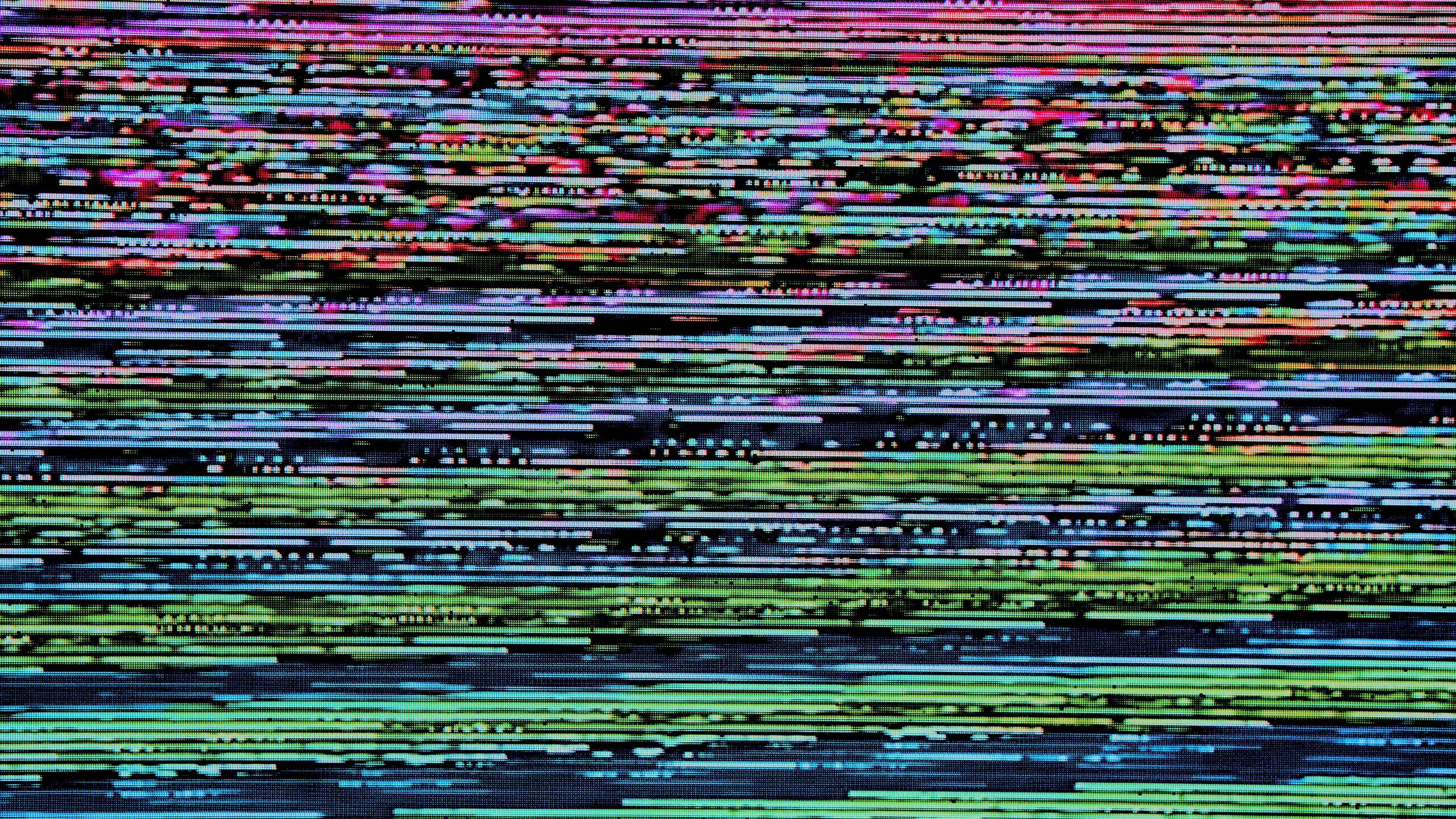ripples distortion glitch interference digital noise 4k 1691686546