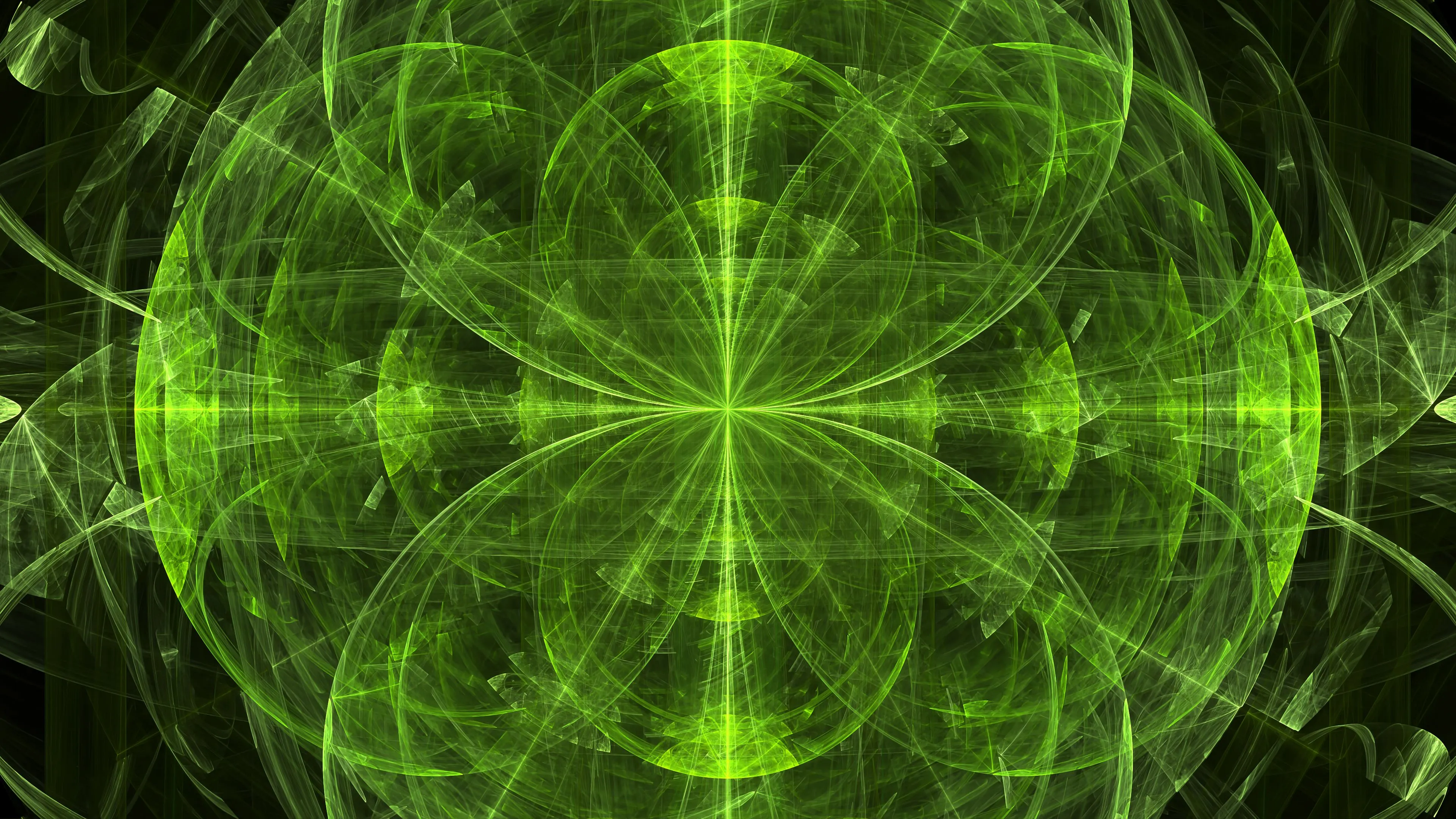 shapes transparent background green 4k 1691756343
