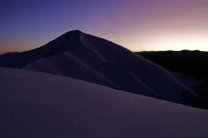 snow twilight landscape 4k 1692100035