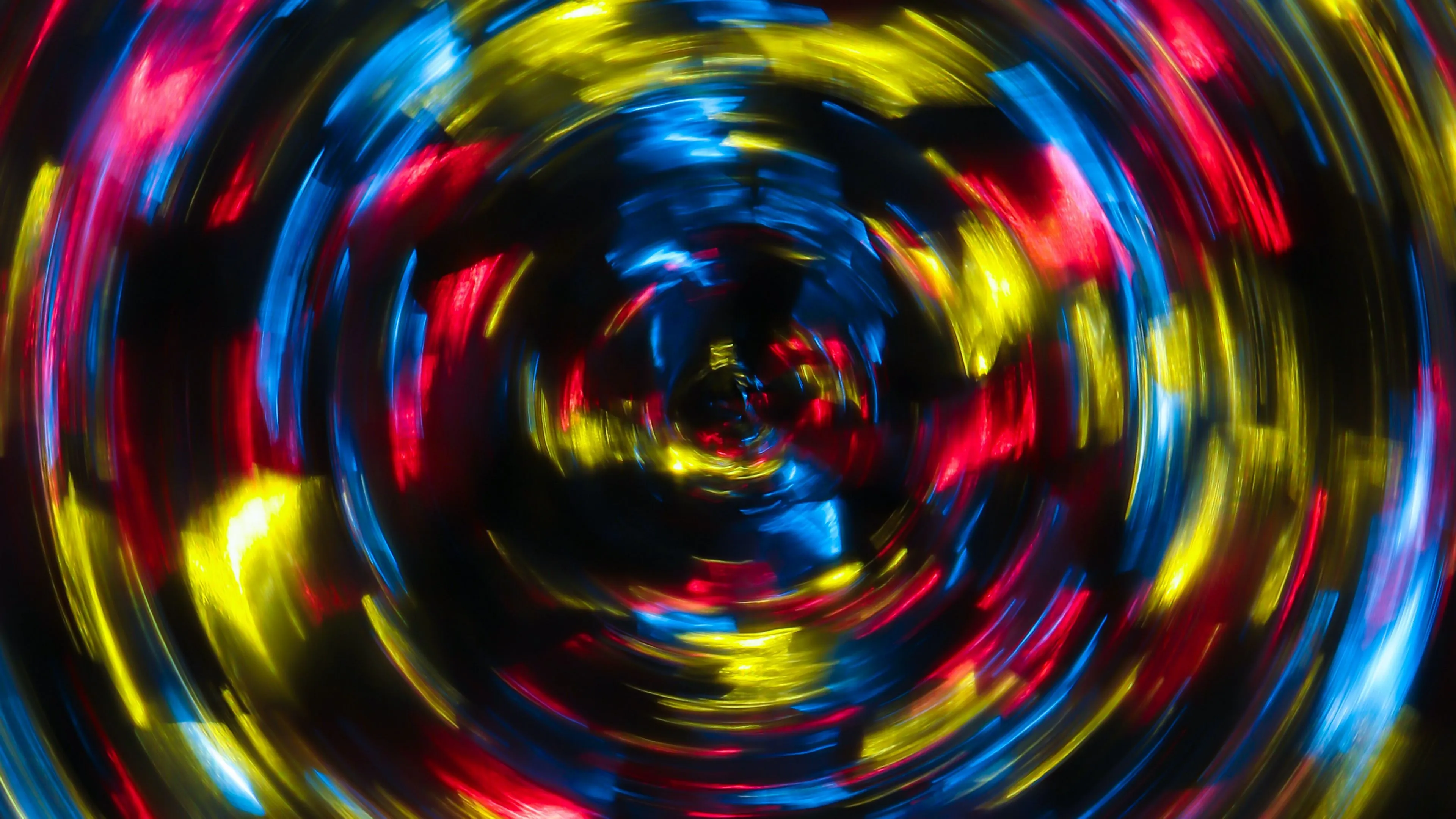 spiral light long exposure blur glare colorful 4k 1691686546