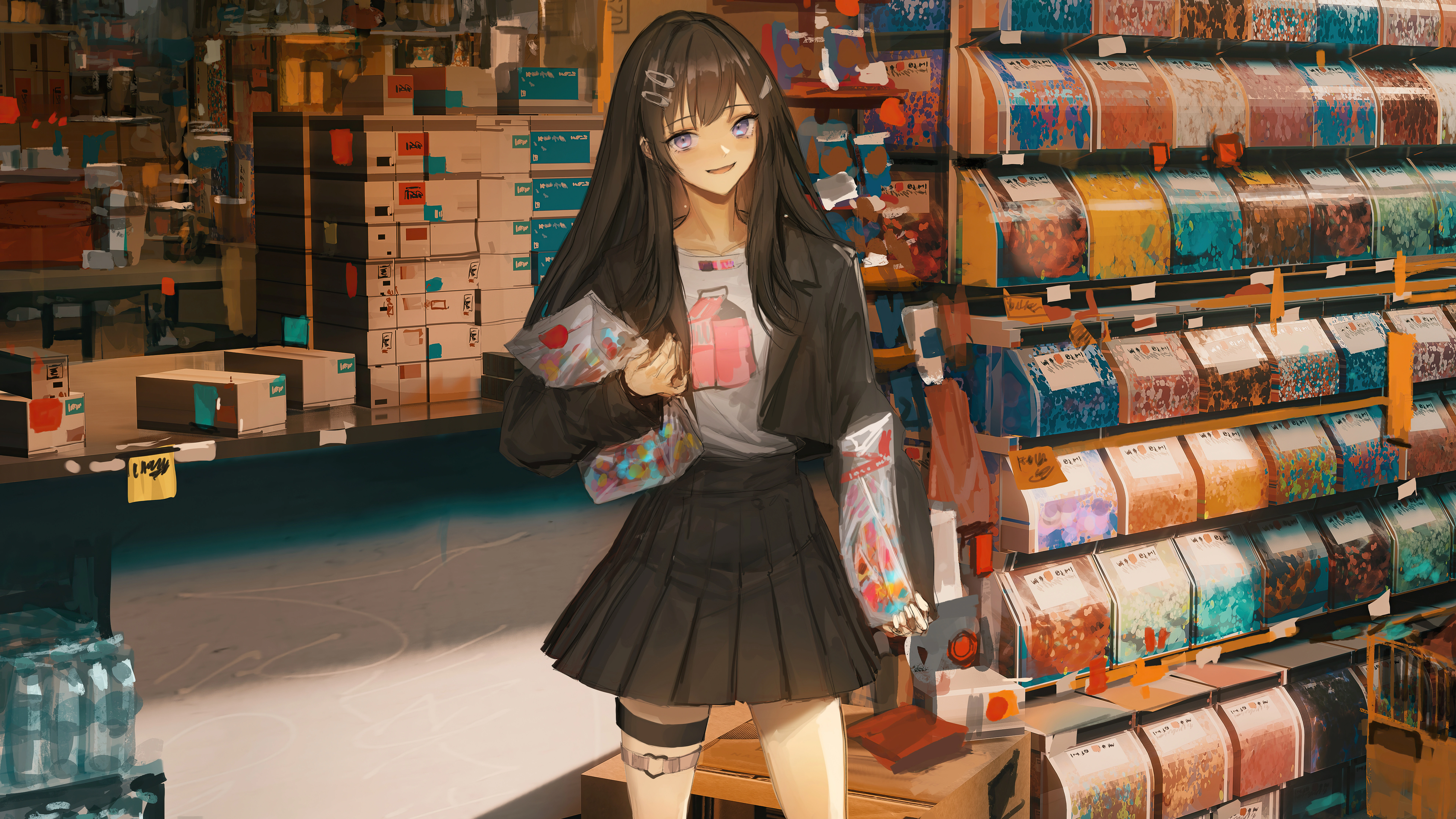 anime girl grocery store meme 4k 1696010734