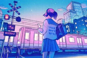 anime girl school uniform japanese 4k 1696019322