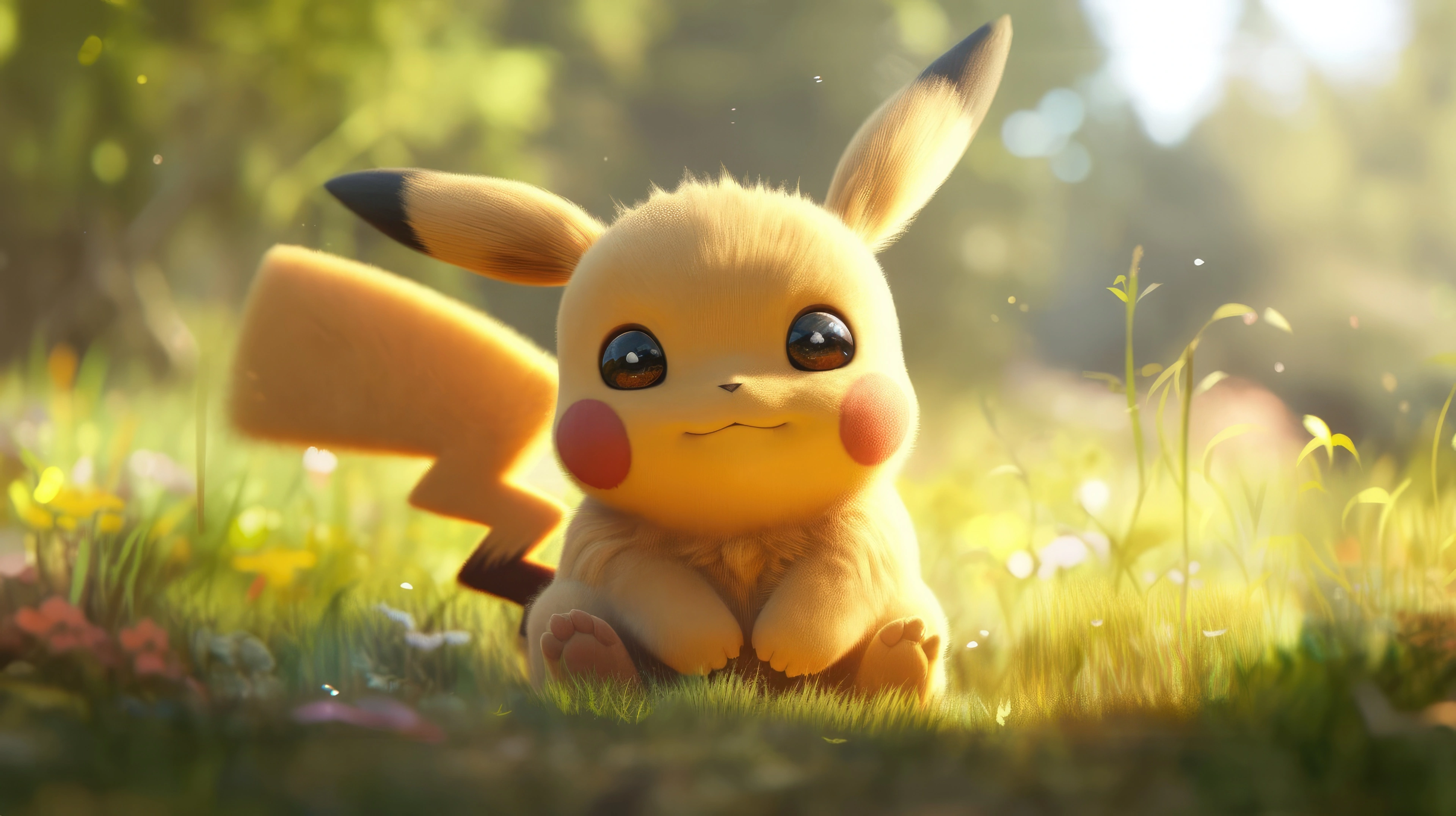 cute pikachu 4k 1695927344