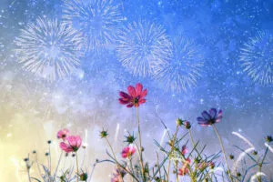 petals and festivities vibrant floral celebrations 4k 1695888679