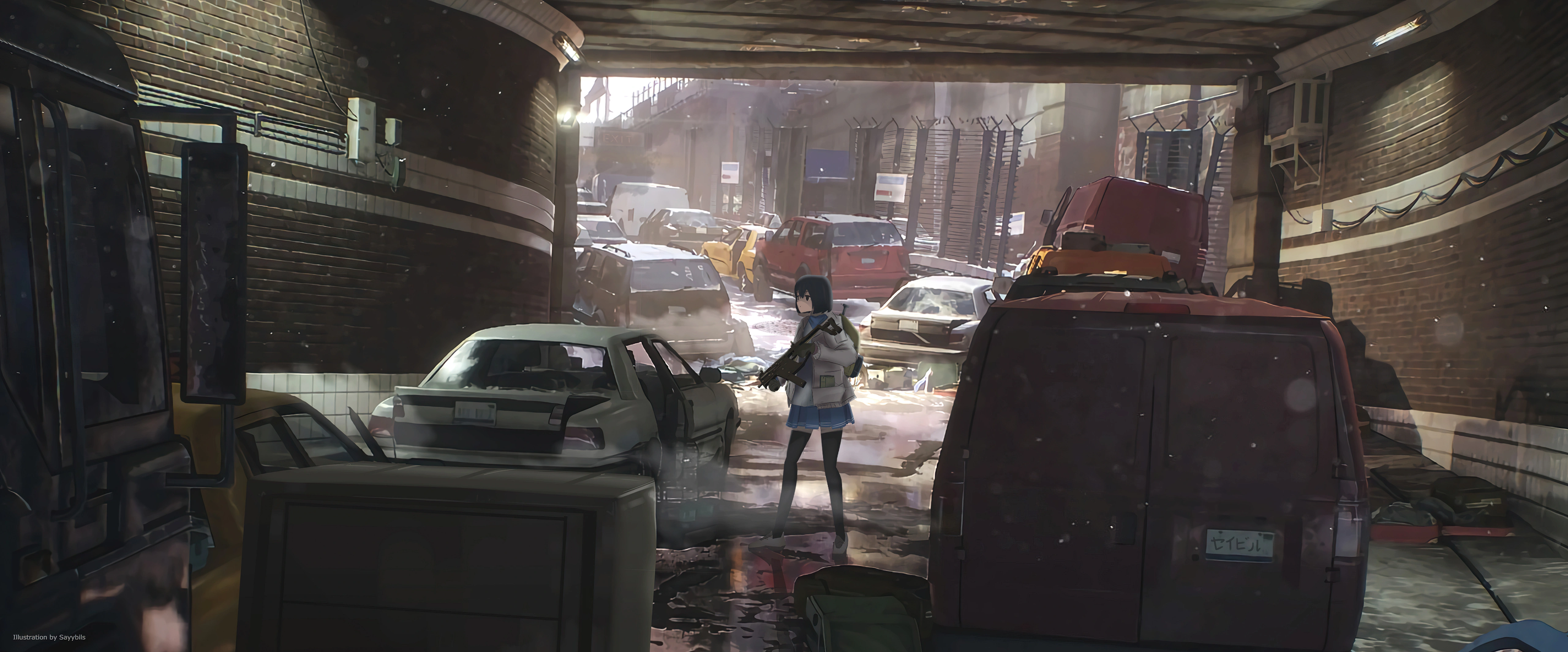 anime girl tom clancys the division 4k 1696187630