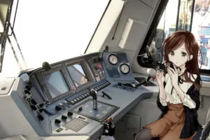 anime girl train pilot 1696877157