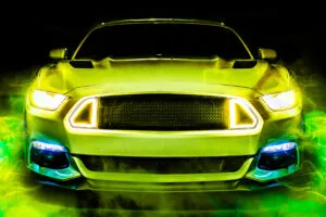 green ford mustang car 1698698922