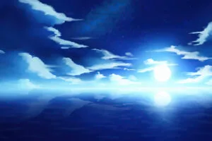 ocean landscape anime style 4k 1696331328