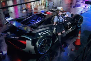 police anime girl 1696333837