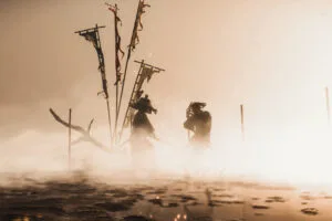 duel of the drowning marsh ghost of tsushima 4k 1698838654