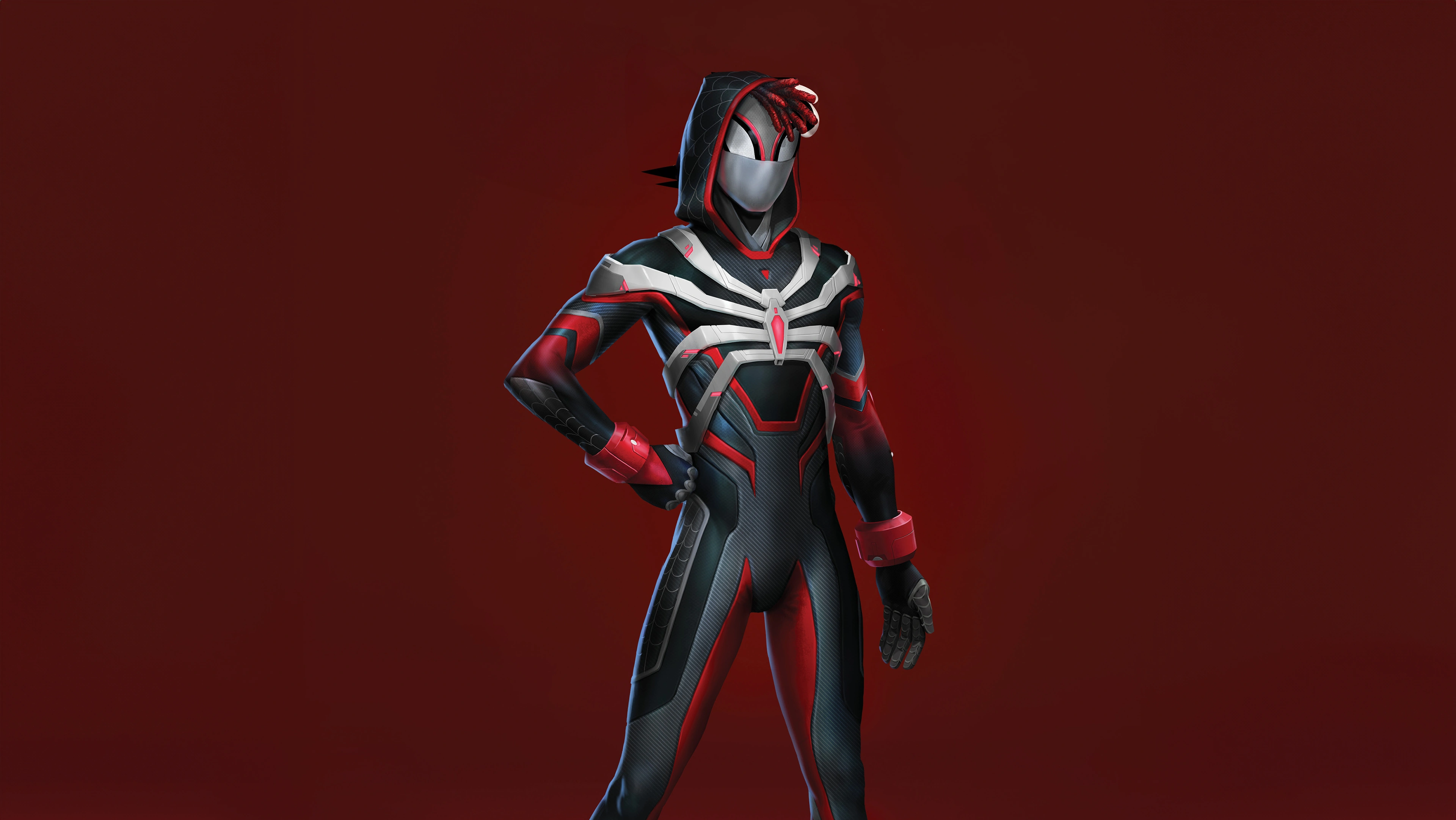 marvels spider man 2 red spectre suit 1698844644