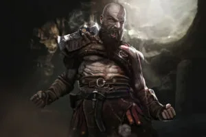 the angry kratos god of war 1698926549