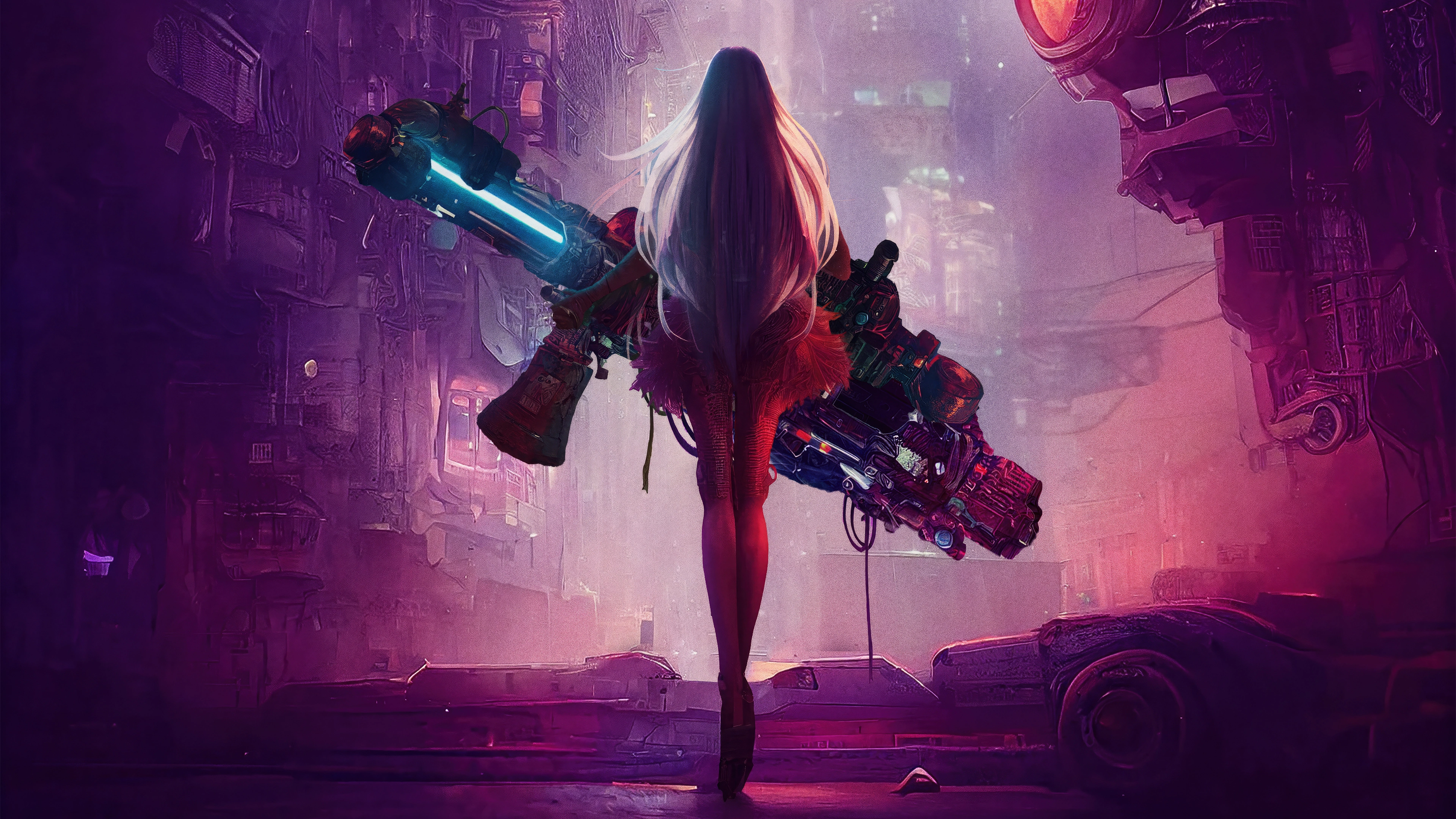 cyberpunk girl with big gun in scifi world 2u.jpg