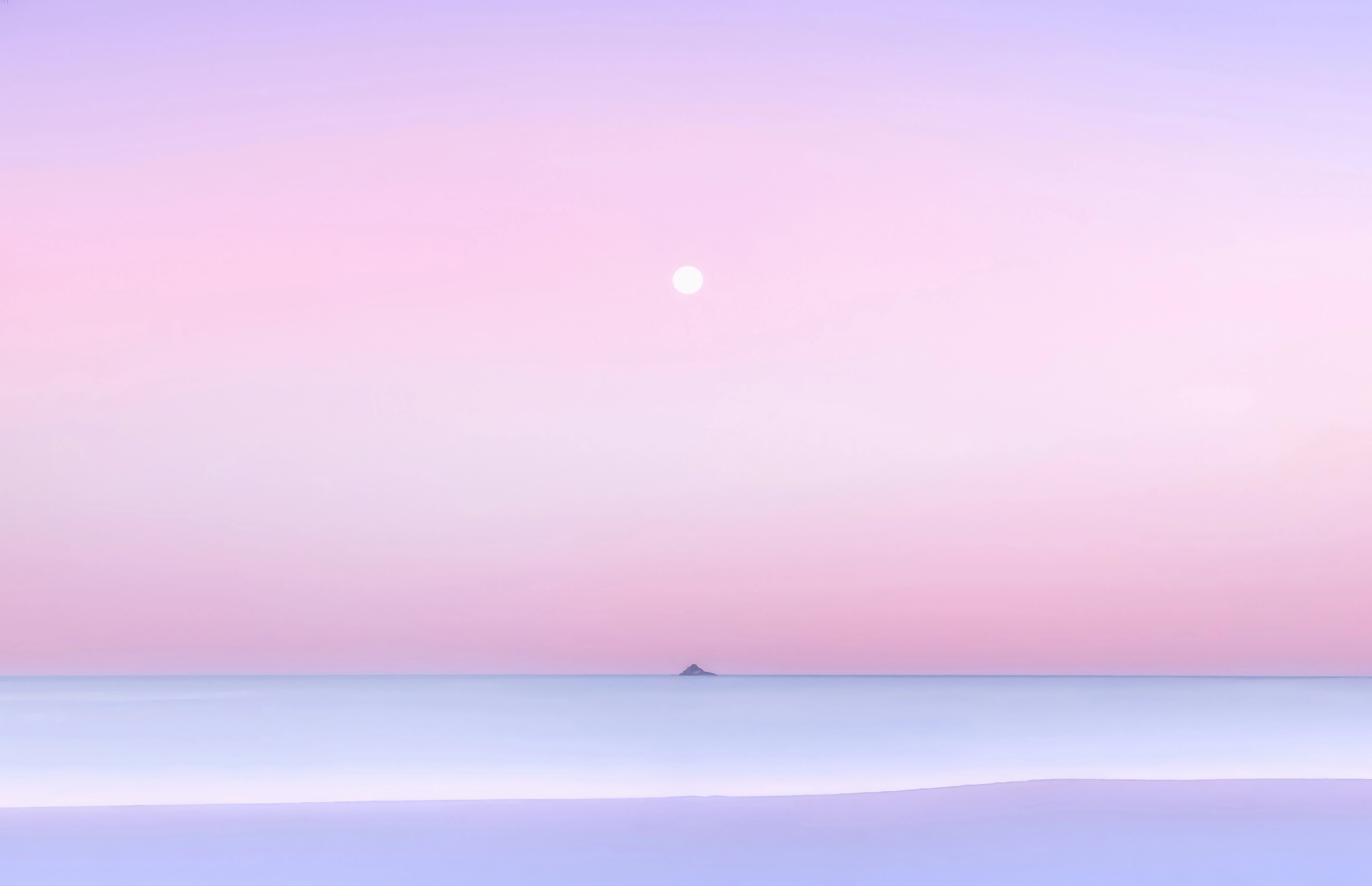 dreamy blush serene pink landscape in minimalist style zg.jpg