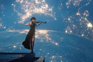 girl playing violin in space 4k ss.jpg