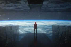 hoodie boy standing in space scape 5k 49.jpg
