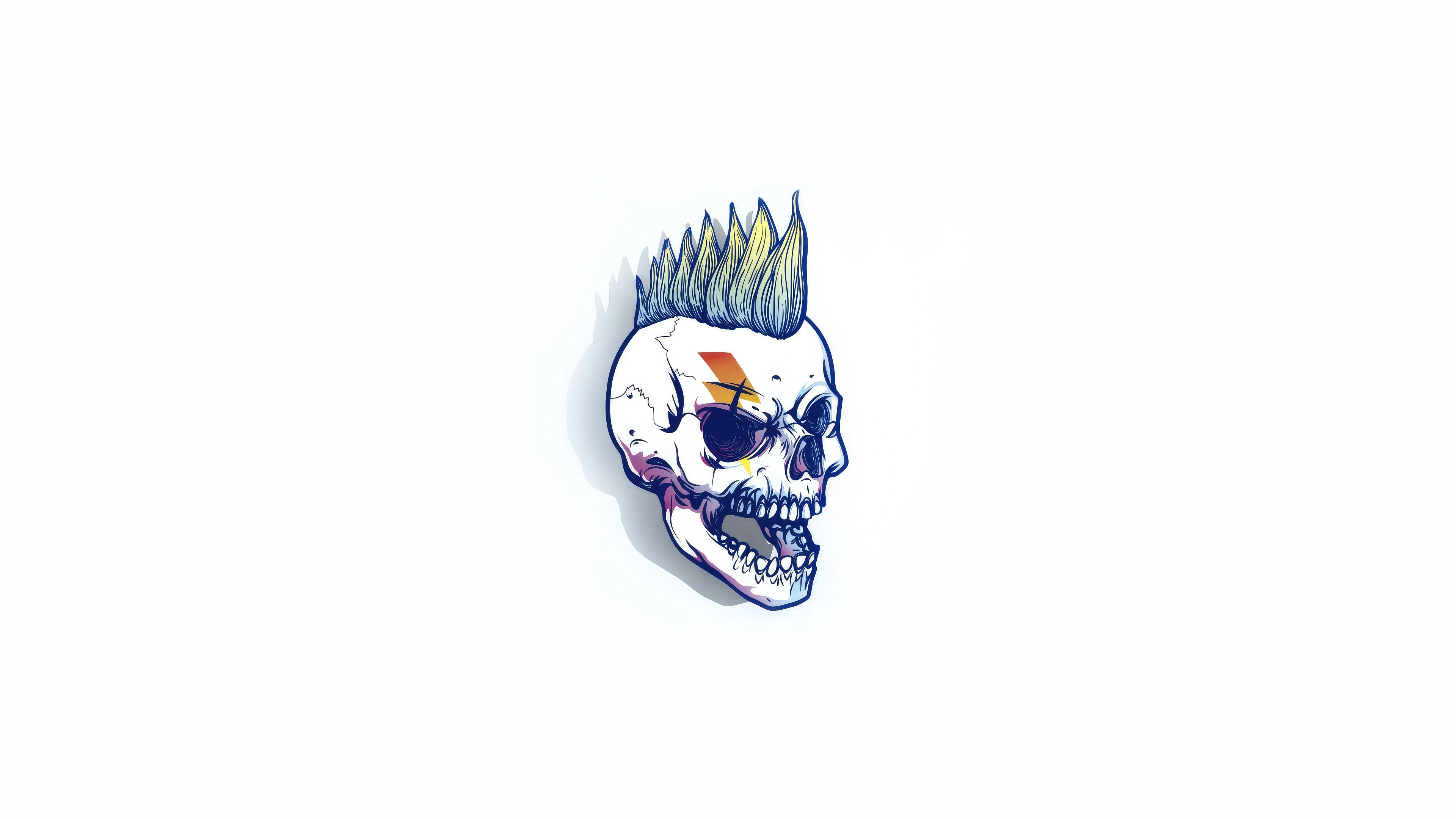 skull punk minimal 4k ng.jpg