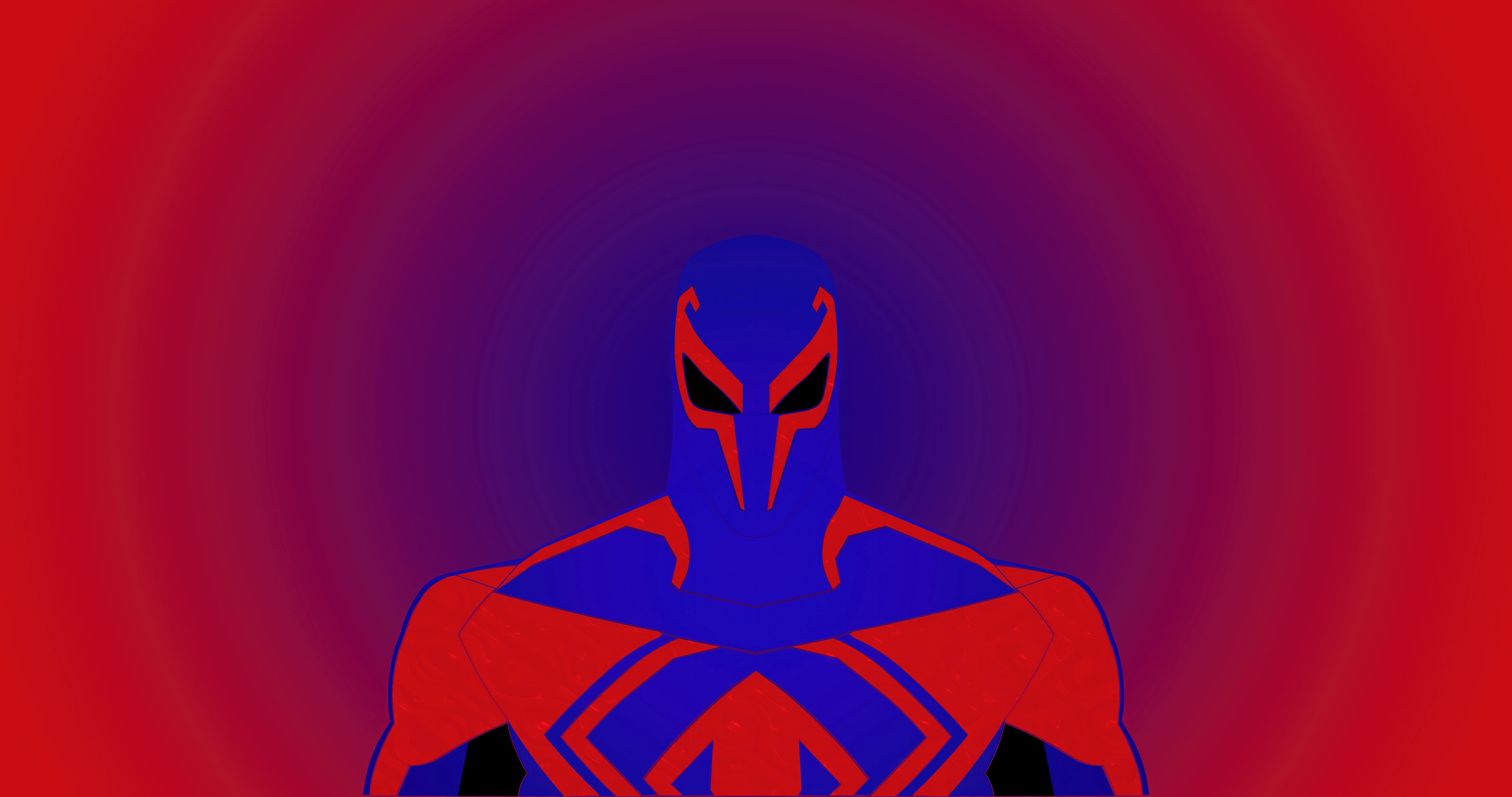spider man 2099 miguel o hara minimal red 5k uv.jpg