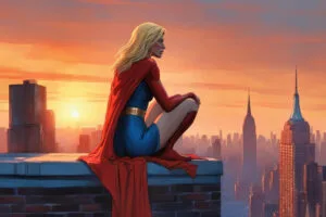 supergirl sitting building top 5k gq.jpg