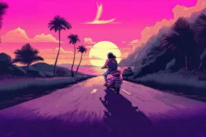 synthetic serenade moped journey with a vaporwave girl ck.jpg