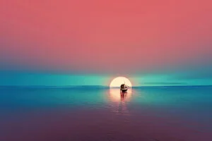 boat relax minimal sunset 4k 0c.jpg